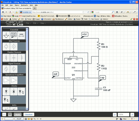 CircuitLab Editor and Simulator