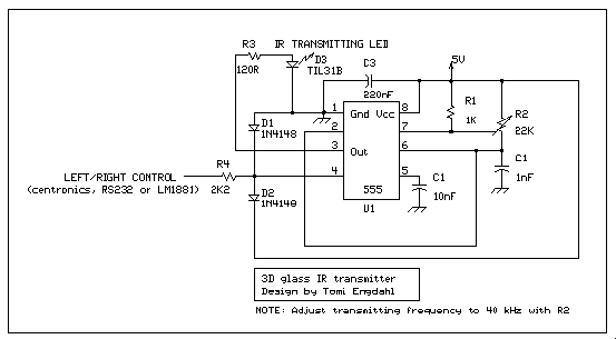 IR transmitter circuit