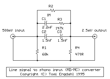 Adapter circuit diagram