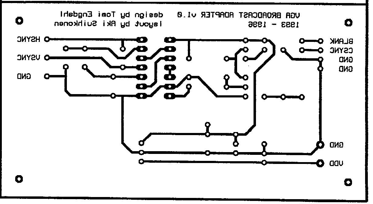 Schema vga sales rca video