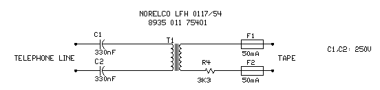 Norelco adapter circuit