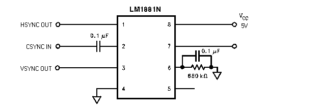 Sync separator circuit