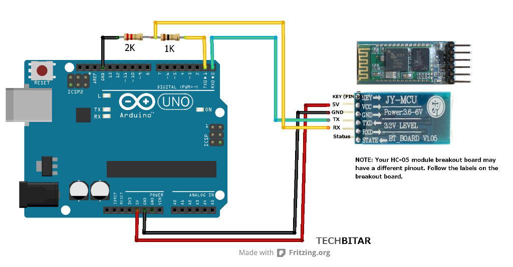 Arduino Controlling With Bluetooth