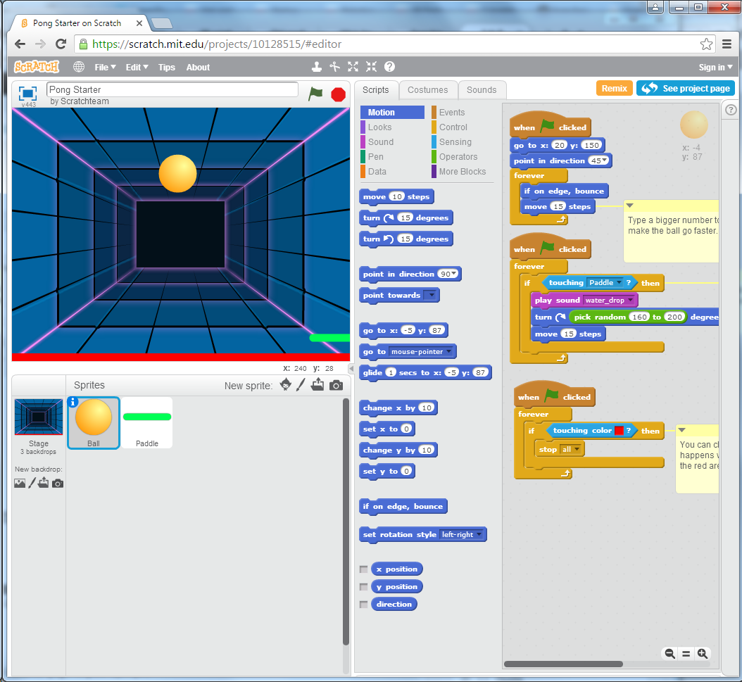CPS-Test mit Scratch #1, So misst du die Klicks pro Sekunde, Scratch-Spiel programmieren
